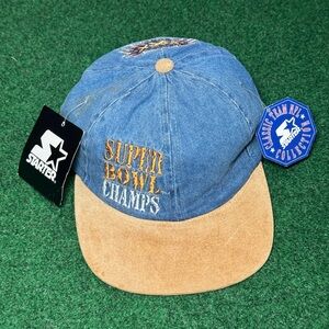 Vintage 90s Starter The Right Hat Team NFL Super Bowl XXX Champs Cap Hat